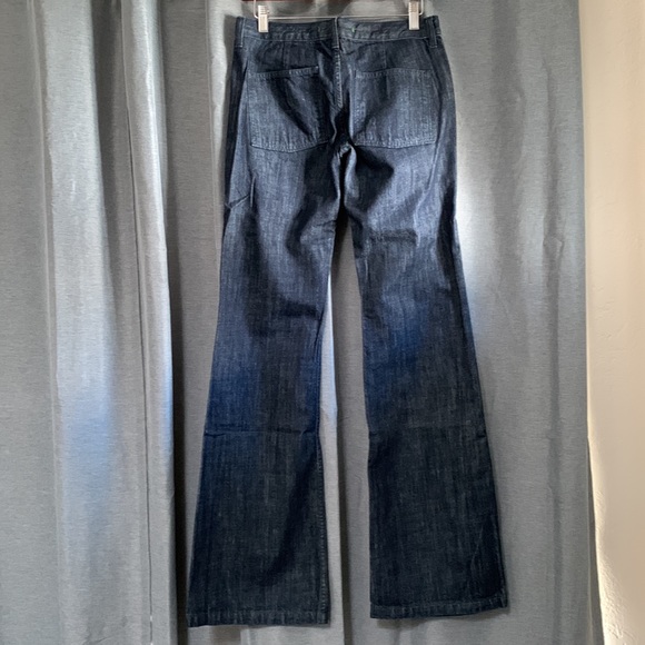 NWOT J Brand dark wide leg flare trouser style jeans - Picture 4 of 11